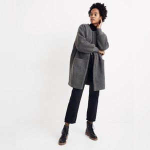 Madewell Bonded Sherpa Cocoon Coat